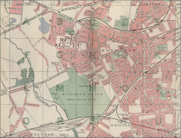Map of Hounslow, London