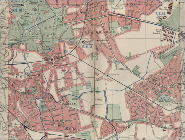 Map of Kidbrooke, London