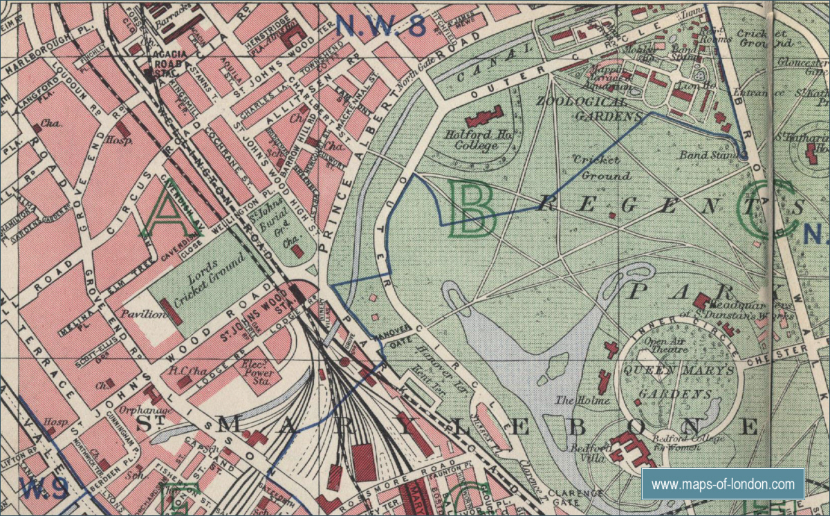 Map Marylebone 1 