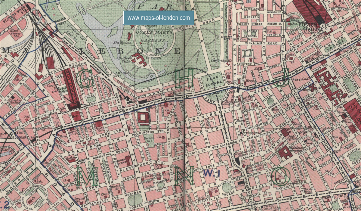 Map Marylebone 5 