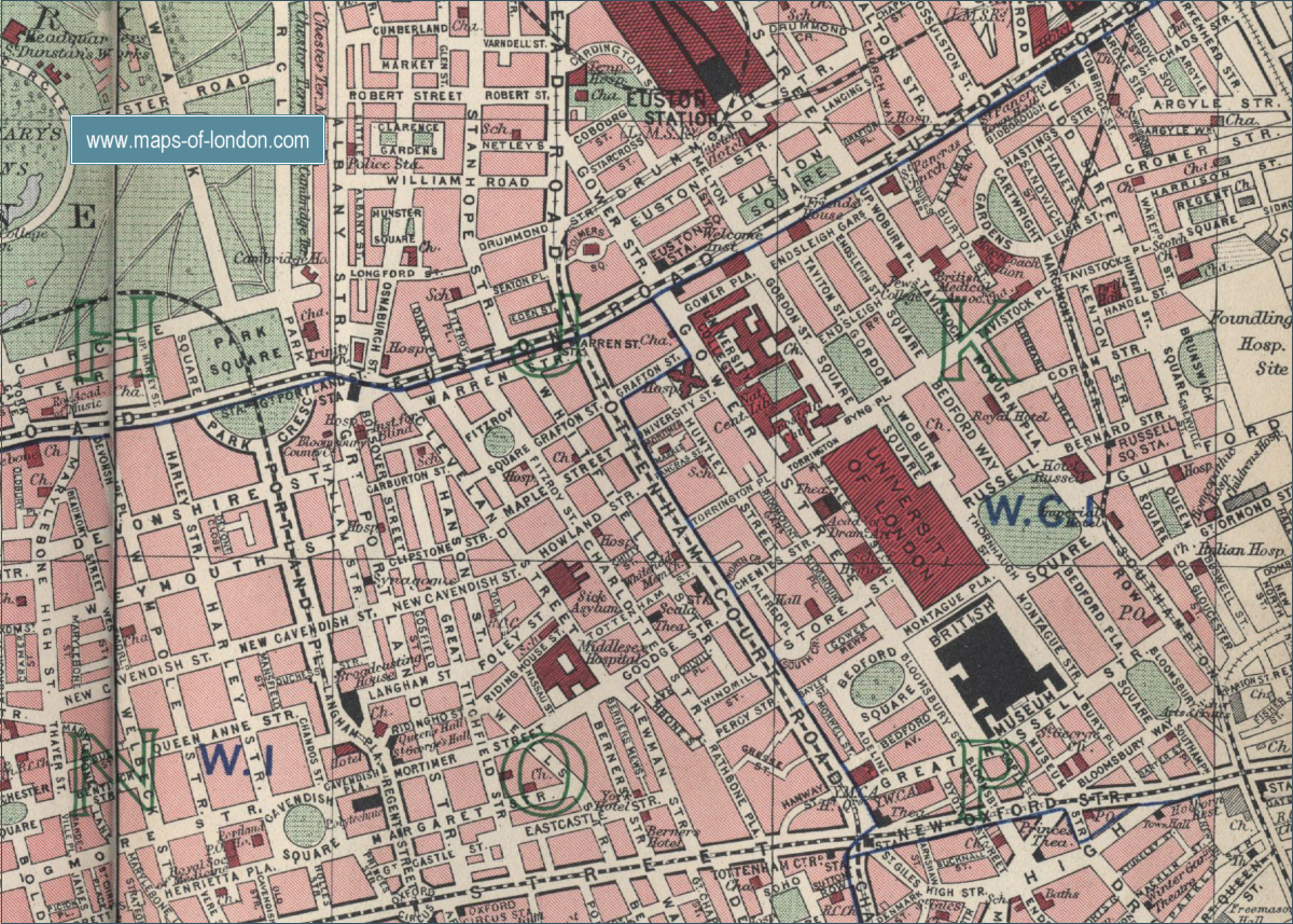Map Marylebone 6 
