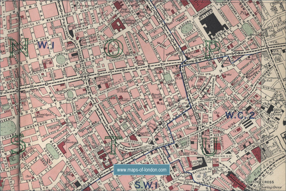 Map Marylebone 9 