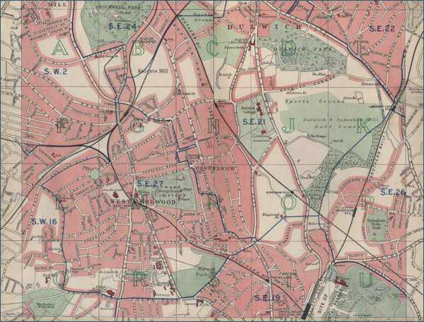 Map of Norwood, London