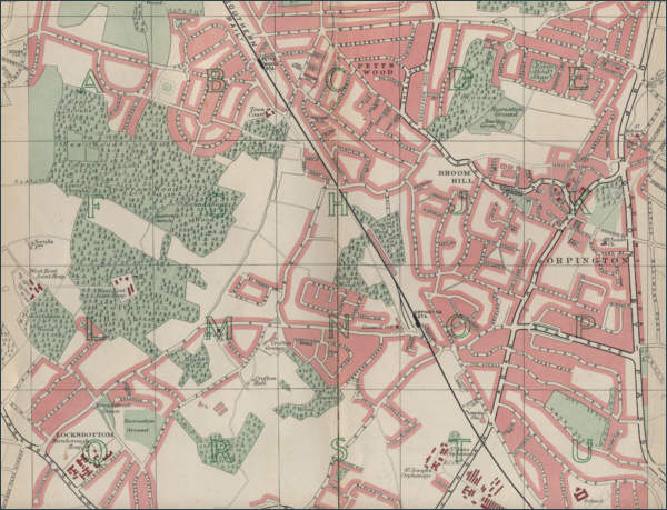 Map of Orpington, London