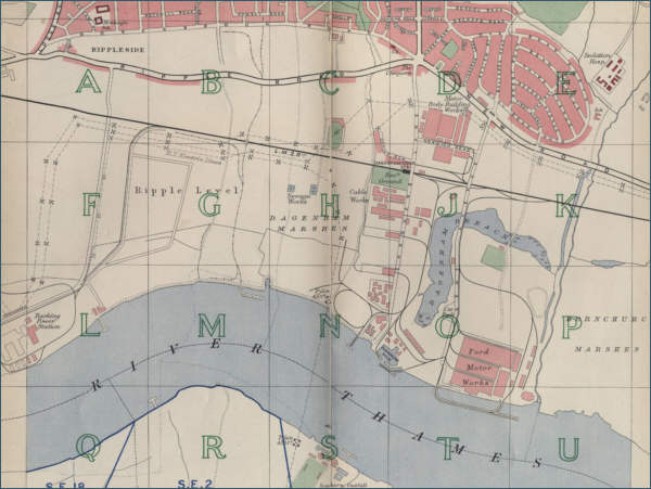 Map of Rippleside, London