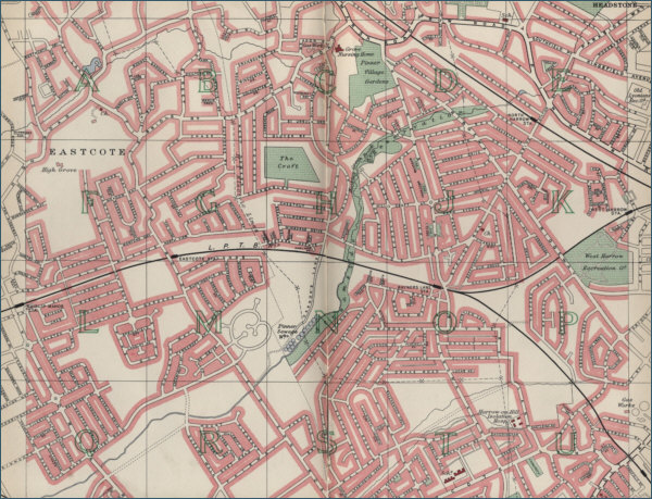Map of Ruislip, London