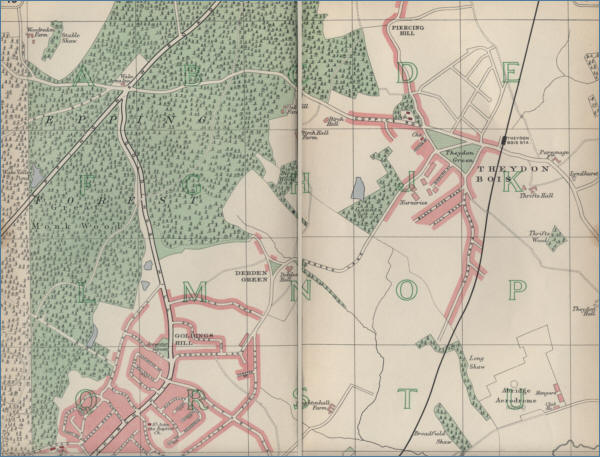 Theydon Bois Map